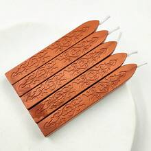 Conjunto de 5/12 bastões de cera metálica em cores sortidas com pavio para selar documentos, perfeitos para convites de casamento, envelopes, decoração de embalagens e ideias para presentes de Natal. - Bastão de cera central - Ver 19
