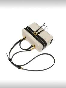 2026 春季新款女士黑色硬挺单肩/斜挎包 - 黑色 - 查看 4