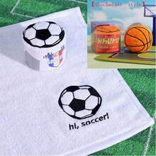 SHARLOVY 1件2026世界杯球迷周边商品，足球毛巾，纪念装饰品，创意定制活动礼品，新年礼物，情人节礼物，复活节礼物【款式随机】 - 彩色 - 查看 9
