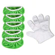 Mop Pad - Reusable Super Microfiber Wet/Dry Mop Pad, Durable And Easy-To-Use Design, Perfect For Wet And Dry Floor Cleaning, Washable Replacement Pad, Suitable For Floors, Vinyl - Mop Not Included - Green - View 7