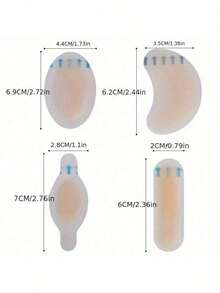 Transparent Invisible Anti-Wear Stickers, Thickened Toe Stickers, Glue Body Grinding Forefoot Pads, Heel Stickers, Gel Pads, Waterproof Bubbles - Invisible Anti-abrasion Pads - View 9