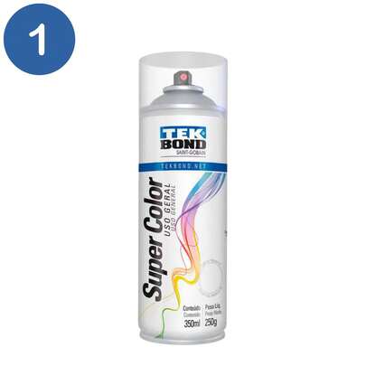 Spray Verniz Brilhante Incolor para Bijuteria - 350 ml - TEKBOND