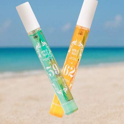 Limited Edition Brazilian Fragrance Mist, Multi-Layered Portable Happiness Boost Spray. Long-Lasting, Natural, Alluring Scent Releases Elegant Tropical Herbal, Coconut, Floral, Woody, And Marine Aroma. Suitable For Beach, Birthday, Mother's Day, Thanksgiving, Christmas, New Year