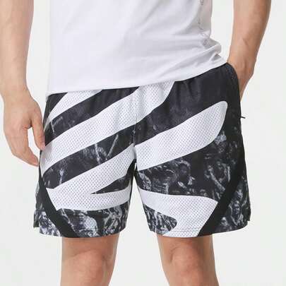 Under Armour Curry Sig Sub Short Printed Mesh Fabric Shorts For Men, Outdoor Exercise 6000784-001