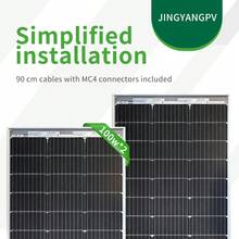 JINGYANGPV Pannello solare - nero - Visualizzare 1
