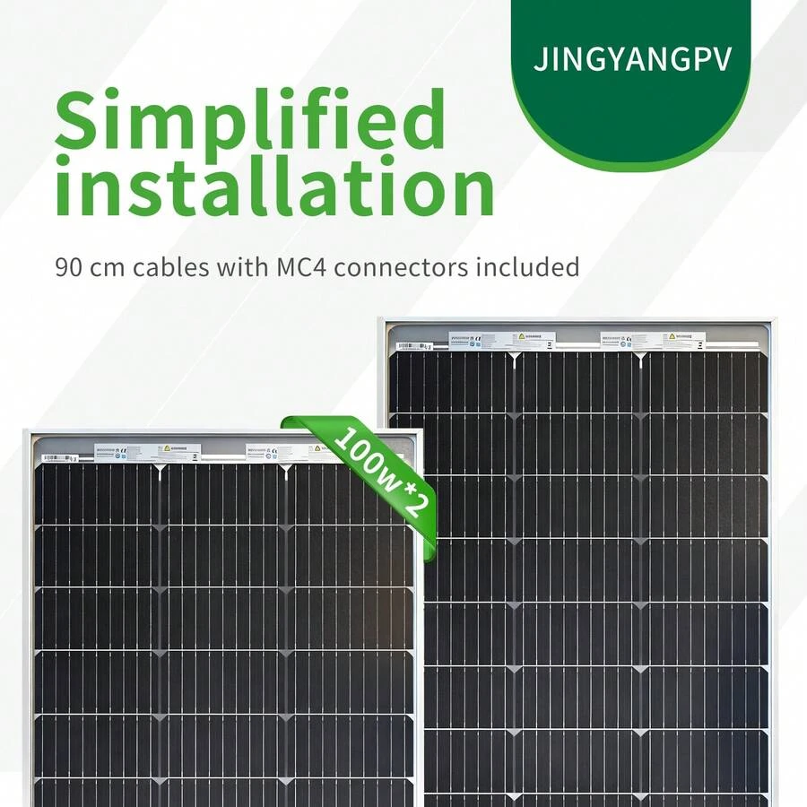 JINGYANGPV Pannello solare - nero - Visualizzare 1