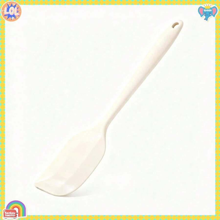 Flexible Silicone Spatula - Heat Resistant Kitchen Utensils For Baking, Cooking, Mixing & Scraping | Premium, Sturdy & Non-Scratch Tool For Non-Stick Pans - Default - View 1