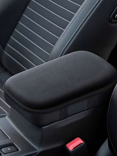 Universal Car Armrest Pad Cushion For Center Console, Soft Memory Foam Arm Rest Cover, Car Armrest Box Riser Pad, Comfortable Pressure Relief Auto Interior Accessory, Non-Slip Protective Armrest Support Pad For Car, SUV, Truck, Easy Install Vehicle Console Cushion For Driving Comfort, Travel & Daily Commute, Ideal Gift For Drivers, Men & Women – Perfect For Road Trips, Christmas, Father's Day, Birthday Gifts
