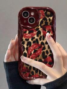 猎豹纹/豹纹印花软壳手机壳，兼容 17/17 Pro Max/ 16/16 Pro/16 Pro Max/15/XR/7P/8P/P12 Pro Max/P13 Pro Max/P14 Pro Max/P13/P14/P11/P12/P14，可爱时尚加厚保护套 - 彩色 - 查看 7