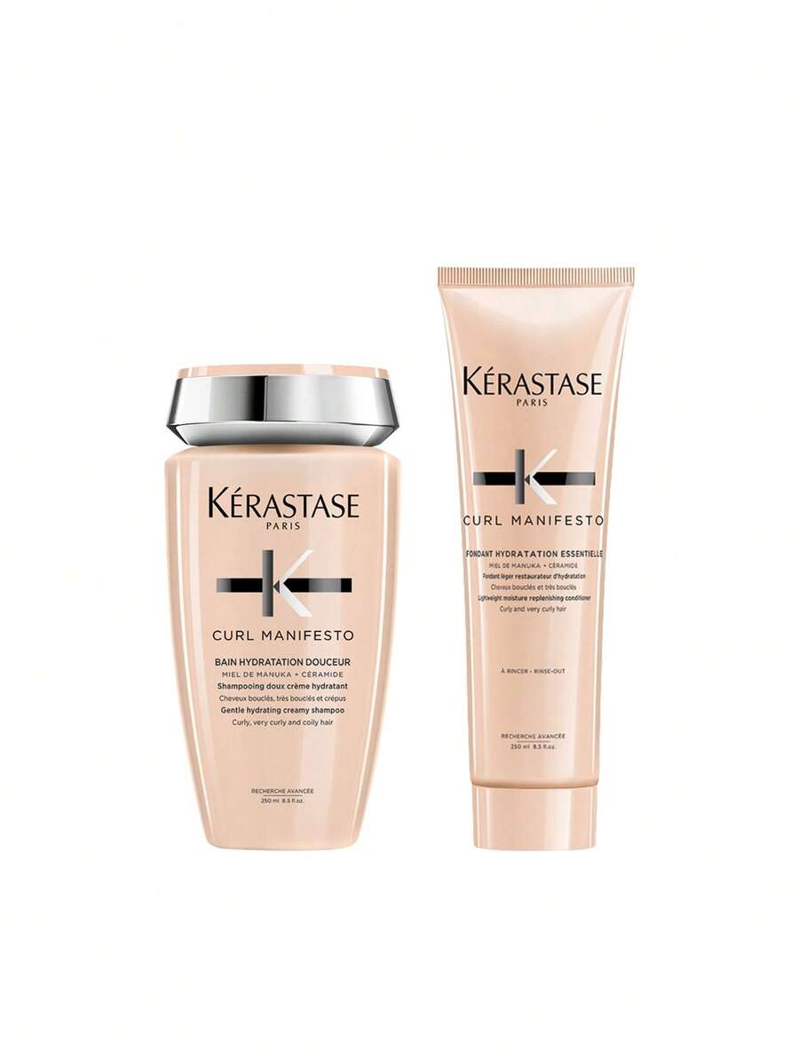 [Bundle] Curl Manifesto Bain Hydration Douceur Shampoo 250 Ml + Fondant Hydration Conditioner 250 Ml - Curl Manifesto - View 1