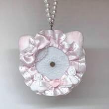 Adorable Cat Ear Shaped Badge Holder Display Stand - Suitable For 58-70mm Badges - Round - View 2