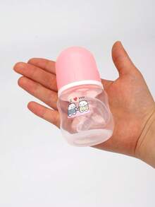 1个60毫升宠物塑料奶瓶，卡通图案，硅胶奶嘴，适用于猫狗 - 60毫升 - 查看 9