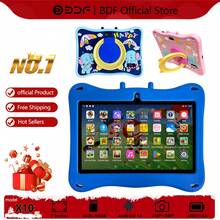 Máy tính bảng trẻ em 7 inch, RAM 4GB + ROM 64GB / Bộ xử lý 4 nhân 1.3GHz / Android 13 MTK8321 / Màn hình IPS độ phân giải cao 1280x800 / Camera 2MP+5MP / Pin dung lượng lớn 4000mAh / Hỗ trợ WiFi, trò chơi giáo dục và kiểm soát của phụ huynh / Sử dụng nhựa ABS + Silicone BDF X1 (Bao gồm: Hộp đựng/Cáp dữ liệu/Sách hướng dẫn/OTG/Kim chọc thẻ) - Nhiều màu - Xem 2