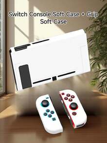 Soft Silicone Full Protective Case For Nintendo Switch OLED/Switch NS Joy-Con Controller, Anti-Slip Anti-Sweat Shock-Proof Gaming Accessories, Cute Macaron Colors, Designed Compatible With Switch Players, Compatible With Switch NS/Switch OLED, Various Color Combinations Available, Switch Gaming Accessories, Controller Accessories, Pink, Anti-Drop Anti-Slip, Anti-Scratch - Multicolor - View 26