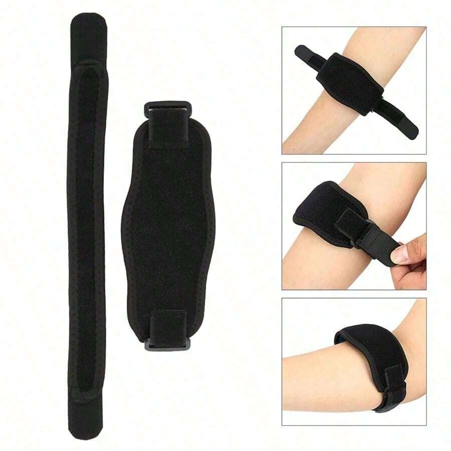 Sports Compression Elbow Support, Unisex, For Badminton, Basketball, Tennis, Fitness, Joint Special Protection - Multicolor - View 1