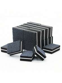 50/100pcs Double-Sided Mini Nail Buffer Blocks, Suitable For Manicure And Natural Nails - One Size - View 10