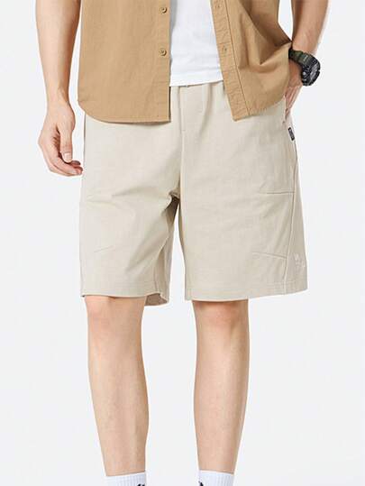 CAMEL CROWN Outdoor Spring/Summer Women's Knitted Casual Shorts, Pure Cotton Loose Fit Sports Pants