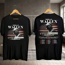 Organsa Allensa  Still The Problem Shirt, Organsa  Allensd Tour 2026 Shirt, Morgans  Wallens  Countrys Music Tee, Morgans Wallens Fans Gift, Wallens Merchs - màu đen - Xem 1
