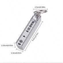 1 chiếc thước gấp đa năng bằng nhựa ABS, dài 50cm/19.69in, gấp 10 lần, có móc khóa, nhỏ gọn và dễ mang theo, dụng cụ vẽ kỹ thuật gấp gọn đa năng dành cho học sinh. - A - Xem 5