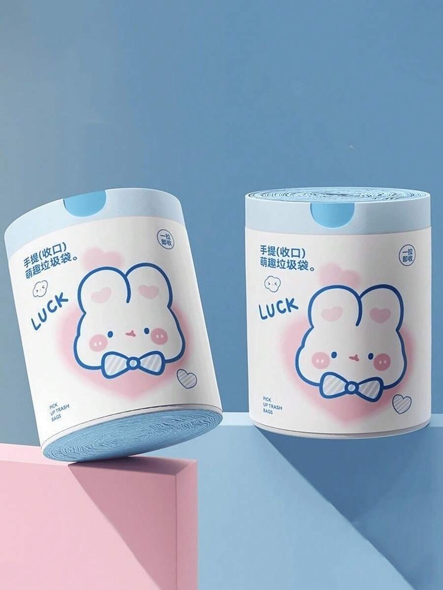 100个紫色抽绳垃圾袋，高品质塑料垃圾袋，彩色垃圾袋，适用于厨房、浴室、卧室、客厅、家庭使用 - 便携式垃圾袋