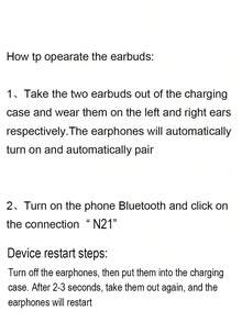 Briame Biame 无线耳机，入耳式运动游戏耳机，带麦克风，300mAh 电池，滑入式耳塞 - 查看 11