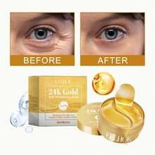 24K金眼膜，保湿，改善皱纹，提亮肤色，眼部护理 - 24k黃金眼膜 - 查看 2