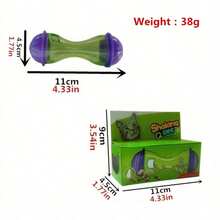 Bone-Shaped Pet Cat Toy - Interactive Slow Feeder, Combines Fun Play, Teeth Grinding, And Food Dispensing Features, Easy To Clean - Multicolor - View 2