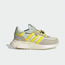 Adidas 女童 RETROPY F2 CF EL C 休闲鞋 低帮运动鞋 JS2471 - 灰色 - 查看 1