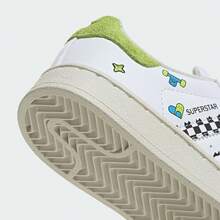 Adidas Toddler Boys' SUPERSTAR II CF C Casual Low-Top Sneakers JS2469 - White - View 10