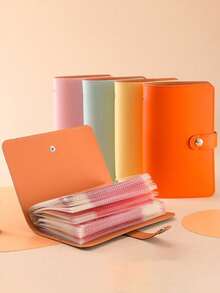 1pc Envelope-Style Budget Challenge Binder, Money Saving Binder, Savings Challenge Notebook, Multi-Functional Budget Organizer Pouch, Portable, Budget And Fund Management Planner, Accounting Notebook, Bill Savings Book, Holiday Gift, Back To School, Graduation, Holiday Party, Challenge, Anniversary, Graduation - Multicolor - View 8