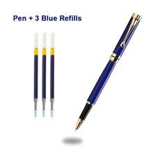 A Pen Luxury Classic Metal Ballpoint Pen/Light Luxury Fashion Neutral Pen/Business Signature Office Pen/Exquisite Gift Pen/Senior Men's And Women's Executive Pen/Refilling/Student Writing Pen - Metal Ballpoint Pen - View 10