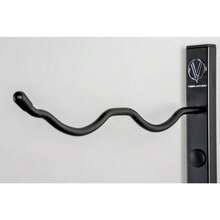 VintageView Serie de Pared Botellero de Vinos Montado en la Pared para 12 Botellas Negro Satinado Almacenamiento Moderno y Elegante de Vinos con Diseño Que Permite Tener la Etiqueta al Frente - Negro Satinado - Ver 2