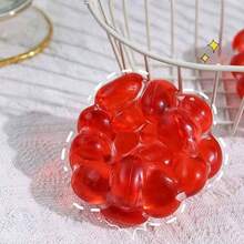 1个宝石挤压球，透明宝石减压挤压玩具，青少年和成人缓解压力的理想礼物，生日、节日皆宜 - 彩色 - 查看 6