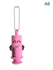 安瓿瓶开启器钥匙扣注射器形状切割器护士医生安瓿瓶开启器辅助药物瓶切割工具 - 彩色 - 查看 8