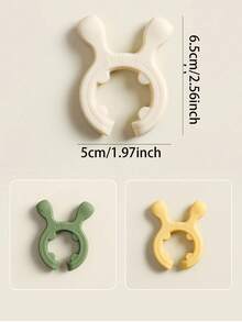 Bộ 3 giá nướng hình sừng hươu - Giá đựng đồ nhà bếp bằng silicon chịu nhiệt với tay cầm chống trượt, dễ vệ sinh, phù hợp với nồi, chảo lớn/nhỏ, giá để thìa và dụng cụ nhà bếp. - Nhiều màu - Xem 7