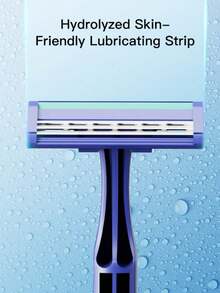 16pcs/Pack Disposable Double-Blade Razors, Washable Material - Safety Razor - View 6