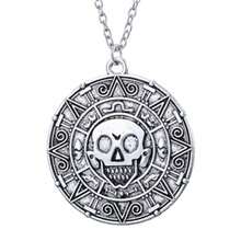 Fashion Jewelry  Necklace Jack Sparrow  Coin Skull Keychain For Men Women Gifts - N-SI - 查看 13