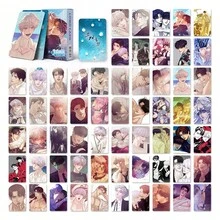 60pcs Cards + 32pcs Stickers, Korean Cartoon Cards, Pearl Boy Cards, Celebrity Photo Cards, Scrapbooking Stickers, Greeting Cards, LOMO Cards - Multicolor - View 6
