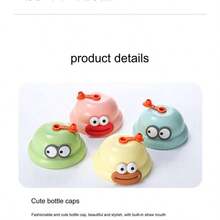 可爱迷你布丁杯，ins风玻璃吸管杯，卡通咖啡/水杯，情侣杯 - 彩色 - 查看 9