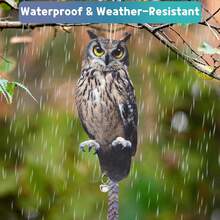 4-Pack Reflective Owl Deterrents: Hanging Bird Scarers For Garden & Windows - Amazed Eagle 4pcs - View 5