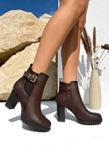 TULIPANO Women Ankle Boots & Booties - Brown - View 2