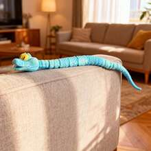 1 pieza Diseño interesante de la serpiente de liga Gary, adecuado como recompensas para estudiantes, incentivos en el aula y regalos perfectos para fans - Multicolor - Ver 6