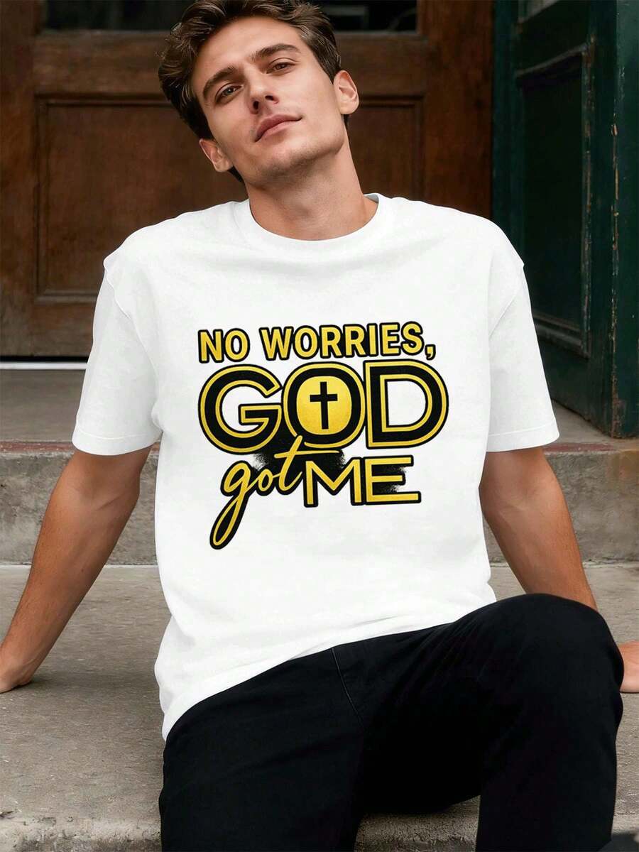 Grands Formats T-Shirts Hommes - Blanc - Voir 1