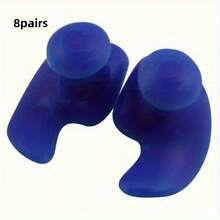 Tapones de oído de silicona para natación, tamaño grande y pequeño, tapones de oído impermeables en espiral profesionales - B - Ver 19
