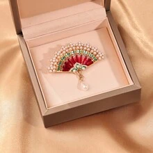 1 pieza Broche bohemio con diseño animal, elegante y adecuado para todas las estaciones - Multicolor - Ver 24