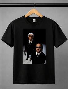 Knicks Duo Shirt  Jalen Brunson & Josh Hart Tee  Basketball Fan Gift - 黑色 - 查看 1
