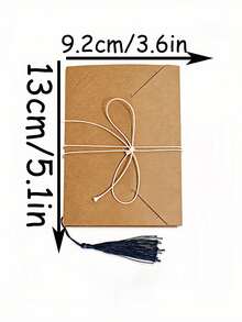 Photo Card Postcard Storage Album, DIY Handmade Folding Blank Photo Album (Fits 3/4/5 Inch Photos) - Multicolor - View 2