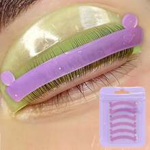 Lomansa Formaldehyde-Free Eyelash Lift Kit: 5 Reusable Silicone Pads, Easy Lash Lift Without Power - Multicolor - View 9