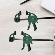 1 pieza/5 piezas/10 piezas Juego de herramientas de posicionamiento de ángulo de agarre rápido de abrazadera en F de uso pesado para carpintería - A - Ver 7