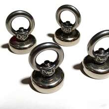 1/2/3pcs Stainless Steel Neodymium Magnetic Fishing Magnets, Powerful Magnetic Retrievers For River Treasure Hunting, Underwater Recovery, Maritime Rescue - No Electricity Required - A - View 7